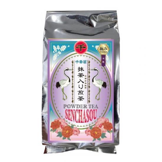 極み 元祖 抹茶入り煎茶パウダー 500g (お茶 煎茶 抹茶 番茶 日本茶 緑茶 玄米茶 ほうじ茶 焙じ茶)/ 松江 茶 茶カテキン 免疫力 健康茶 仏用 志 母の日 父の日 敬老の日 おすすめ)