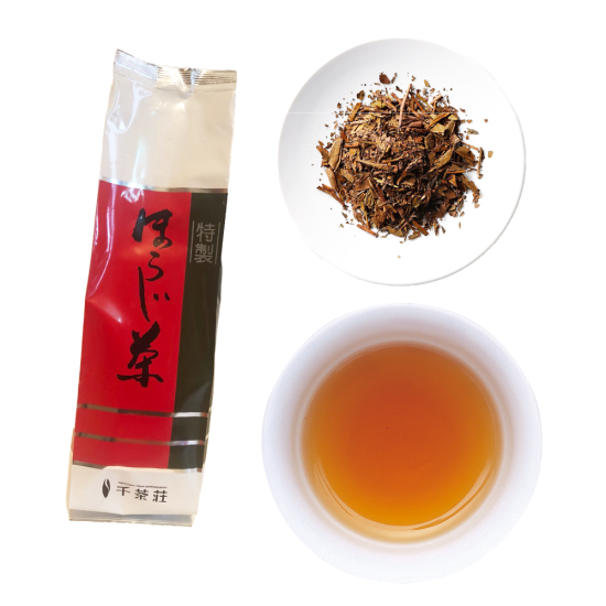 千茶荘 特製ほうじ茶 200g(お茶 煎茶 抹茶 番茶 日本茶 緑茶 玄米茶 ほうじ茶 焙じ茶)/ 白折茶 茎茶 冷茶 茶葉 自宅用 家庭用 来客用 手土産 内祝い 島根)