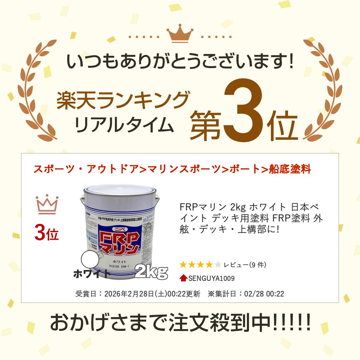 FRP�ޥ�� 2kg �ۥ磻�� ���ܥڥ���� �ǥå������� FRP���� �������ǥå����幽����!