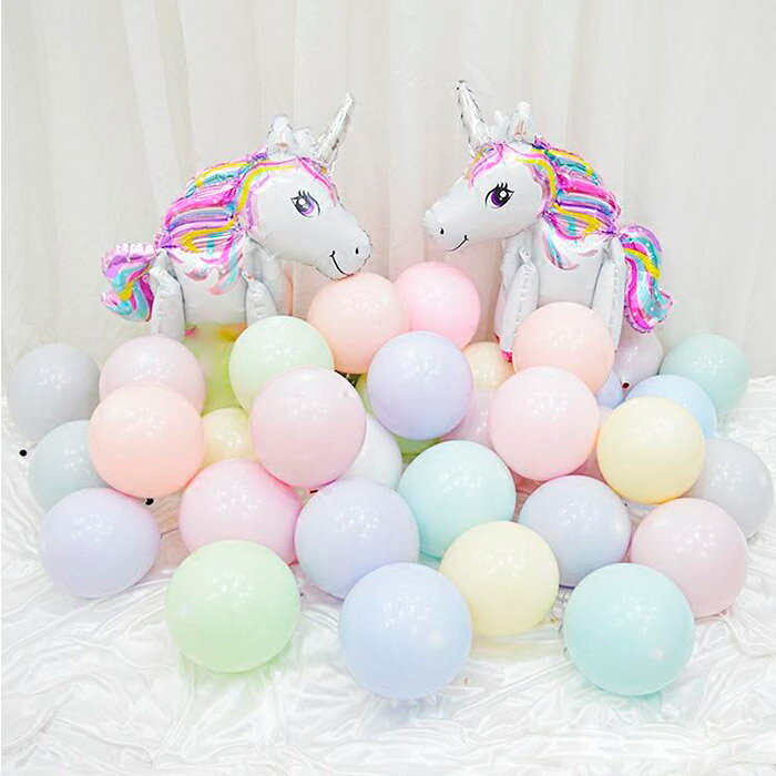 バルーン 10枚セット ゴム風船 マット 25cm マカロンカラー パステルカラー ベビーシャワー パーティーグッズ かわいい お誕生日 お祝い 装飾 ディスプレイ 10inc 3