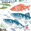 【注染手ぬぐい 生き物】淡水魚 kenema[ 日本製 手染め 手ぬぐい 手拭い タペストリー 壁飾り インテリア 川の魚 川魚 水草 フナ ナマズ モロコ ハゼ ] sps