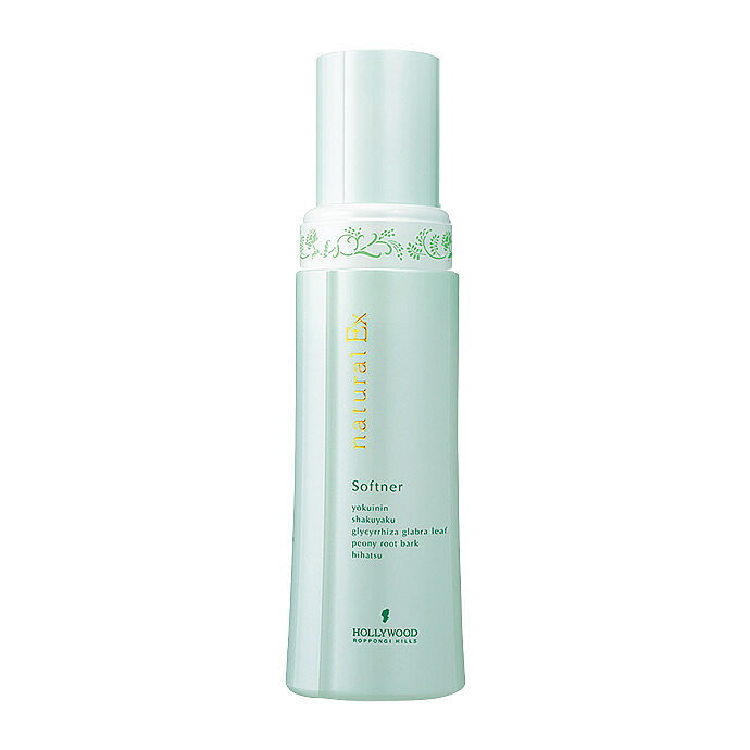 ハリウッド化粧品 ナチュラルEX ソフナーh 180ml 洗顔料キメ細かい泡で汚れを洗い流す、フォームタイプ洗顔料