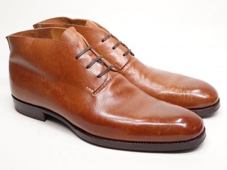 美品 SAINT CRISPIN サンクリスピン ローファー ブラウン 7F（超