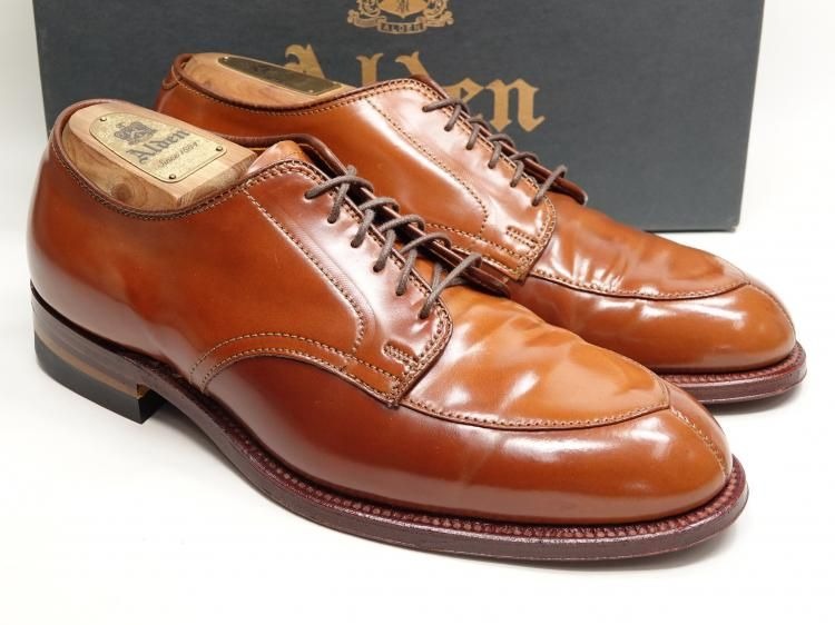再入荷 ALDEN オールデン プレーントゥ ウィスキーコードバン 91