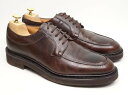 【 中古 】633 / 0331 使用数回 ジョンロブ ARRON ダークブラウン グレインレザー? 8E #0221