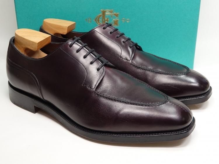 【 中古 】792 / 1112 極上 エドワードグリーン ドーバー ナイトシェード カーフ 9.5F #606