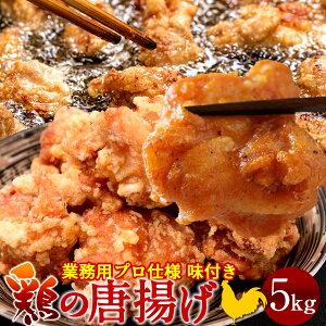 唐揚げ 送料無料 業務用 5kg［1kg×5袋］鶏のからあげ 冷凍 中華料理 居酒屋定番メニュー 工場直送 お買い得 通販 お弁当のおかず 人気 おすすめ パーティー オードブル 送料無料［お歳暮 ギフト］