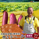 さつまいも 焼き芋 五郎島金時 4kg 業務用 ペースト(3mm)×5袋 石川県産 加賀野菜 プレゼント お土産 さつま芋 農家屋直送 お返し 御祝い おいしい...