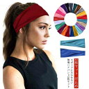 ヨガ ワークアウト ヘッドバンド 汗拭き 【送料無料】ヘアバンド フィットネス 2枚セット ランニング ジム スポーツ用品 ダンス 汗止め ホットランニング 屋...