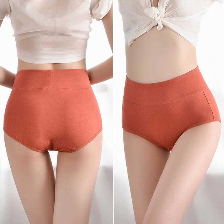 ギフト シンプル 綿 マタニティ パンツ 【送料無料】ハイウエスト ストレスフリー 下着 ショーツ 無地 あったか アンダーウェア レディース 快適 3枚セット スタンダード お腹 おしゃれ 大きいサイズ コットン 婦人 深め 伸縮性 響かない 可愛い 2
