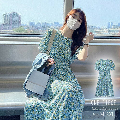 花柄 ロングワンピース レディース 春夏