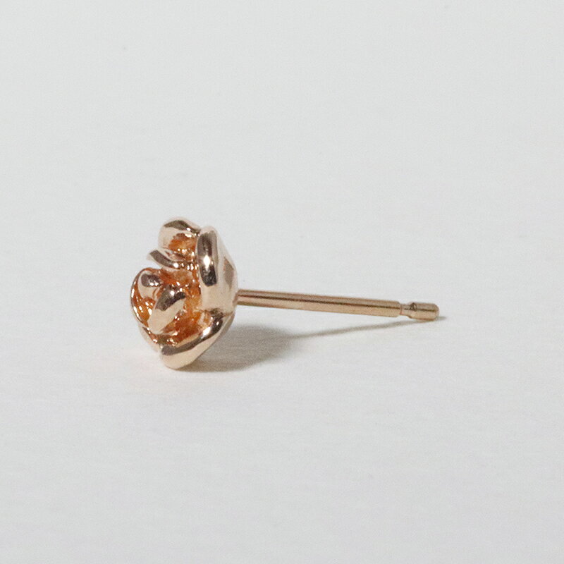 K18PG　薔薇ピアス　ローズ　rose　上品　おしゃれ　バレンタイン　ファッション　アクセサリー　ジュエリー　レディース　オシャレ　プレゼント・送料無料・品質保証書　18金　ピンクゴールド shop-way-10003326 ジュエリーショップ ウェイ サンプル画像3