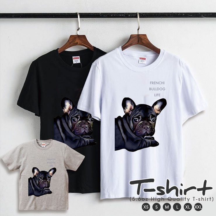 楽天市場】フレンチブルドッグ tシャツ（トップス｜レディース