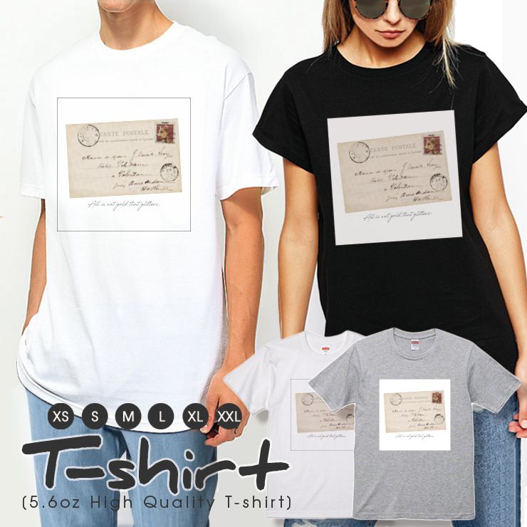 Tシャツ レディース 半袖 カジュアル ペア カップル ロゴTシャツ 大人 トップス プリント カットソー ブランド ゆったり かわいい おし..