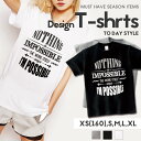 Tシャツ メンズ レディース 半袖 ペア カップル 『NO THING i 039 m possible オシャレ 大人かわいい かっこいい ロゴ ポイント トレンド』 大人かわいい tシャツ 可愛いtシャツ