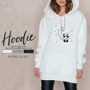 パーカー レディース メンズ スウェット パーカー プルオーバー hoodie 長袖 フード付き ペア カップル S M L XL XXL おそろ おしゃれ 大人かわいい パンダ ぱんだ 月 星 イラスト