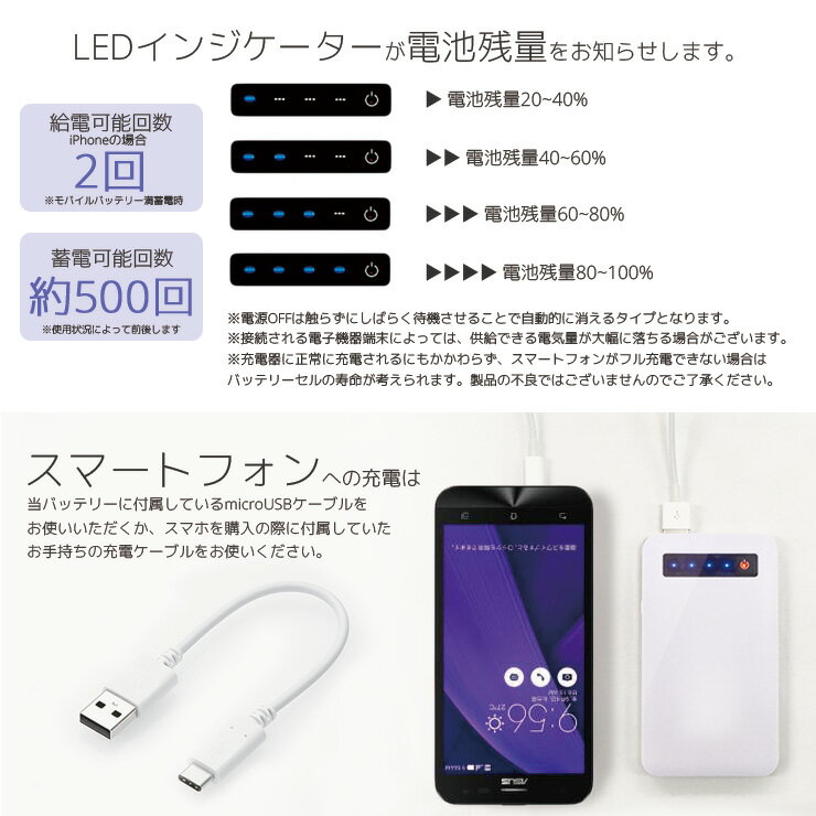 【期間限定★10%OFF】モバイルバッテリー 4000mAh 大容量 軽量 極薄 iPhone Galaxy Xperia AQUOS ARROWS iPad スマホ 充電器 防災グッズ サン ムーン ヴィンテージ ダメージ 空柄 ブルー ベージュ ボヘミアン エスニック 月 太陽