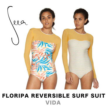 SEEA シーア FLORIPA REVERSIBLE SURF SUIT - VIDA レディース 水着 スイムウェア サーフスーツ