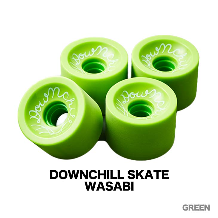 DOWNCHILL SKATE ダウンチル スケート WASABI ソフトウィール 70mm78a クルーザー スケートボード
