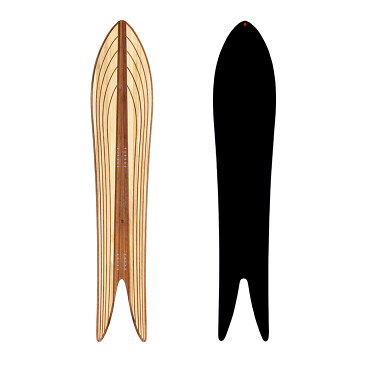 GENTEM STICK ゲンテンスティック 21-22 SUPER FISH OUTLINE CORE スーパーフィッシュ アウトラインコア 176cm 【専用ソールカバー付 初期チューン無料】 スノーボード