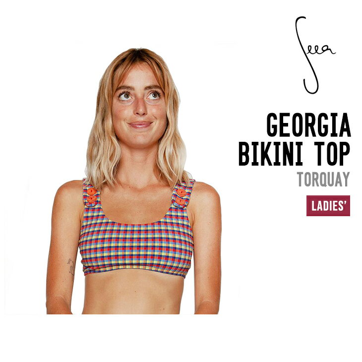 楽天【SIDECAR】SURF＆SNOWSEEA シーア GEORGIA BIKINI TOP ジョージア ビキニトップ サーフィン レディース