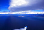 ポストカード 空 雲 星 月 飛行機 花 海 風景空の写真家 フォトグラファー 写真「関西国際空港」【空工房】【SIESTA】