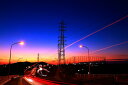 フォトカード 空 雲 星 月 飛行機 花 海 風景空の写真家 フォトグラファー 写真「twilight flow」薄明の空【空工房】【SIESTA】