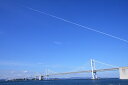 フォトカード 空 雲 星 月 飛行機 花 海 風景空の写真家 フォトグラファー 写真「瀬戸大橋」【空工房】【SIESTA】