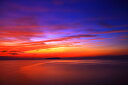 フォトカード 空 雲 星 月 飛行機 花 海 風景空の写真家 フォトグラファー 写真「夕暮れグラデーション」夕焼け 朝焼け【空工房】【SIESTA】