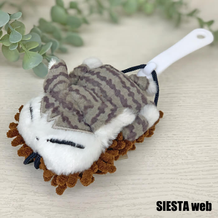 【わちふぃーるど ダヤン】ハンディミニモップ（ごろん）ダヤン 猫【SIESTA】