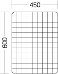ワイヤーネット450×600mmステンレス