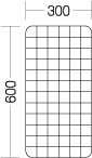 樂天商城 - ワイヤーネット300×600mmステンレス