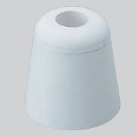 樂天商城 - ゴム戸当たり　45×45mm　白【4個入】