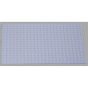 無地 樹脂製パンチングボード PVC 塩ビ 透明 600×420mm 有孔ボード 穴あきボード 止め具付き 壁面 棚 ディスプレイ 収納 小物掛け DIY 壁 ...