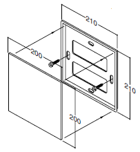 �����ե����ס�������롡�ԥ��ȥ�����210��210��8mm