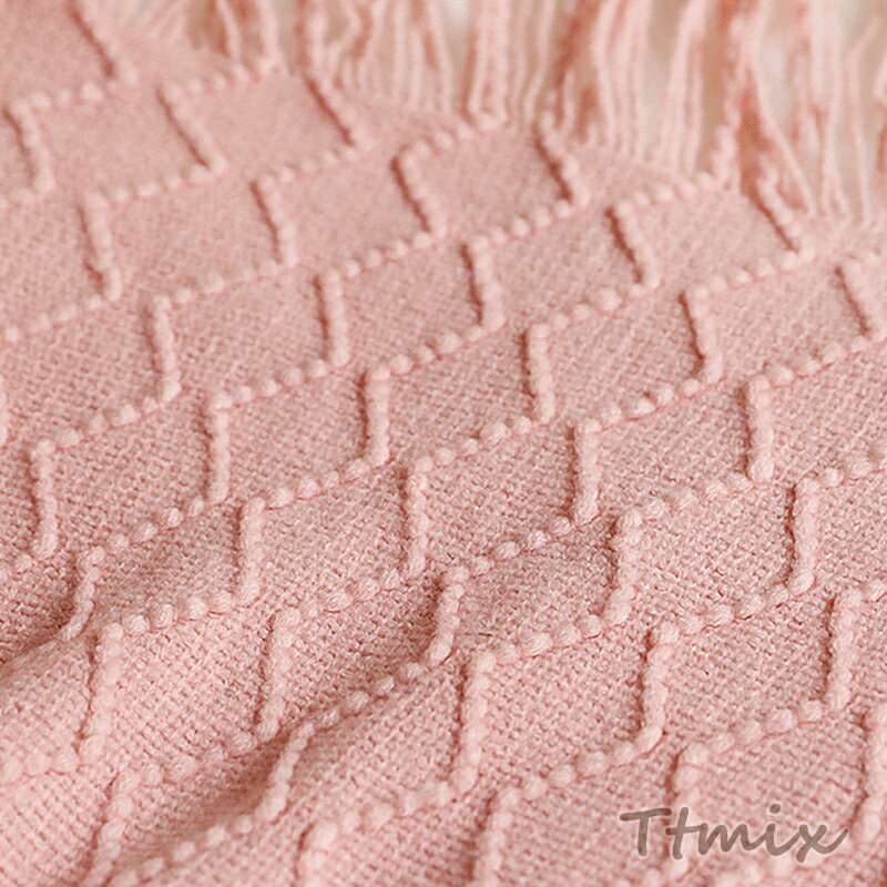 毛布 シングル 毛布布団 掛け布団 ニット 毛布 ウール ボリューム あったか 暖かい 冬 洗える 毛布 保温性 綿入り かわいい 北欧 秋 冬 寝具 おすすめ [3]