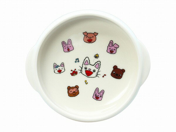 子ども食器【ノンタン すくいやすい食器 UDボウルM】キッズ用 かわいい レンジ・食洗機対応 絵本 キャラクター グッズ 日本製 幼児 保育園 幼稚園 離乳食【...