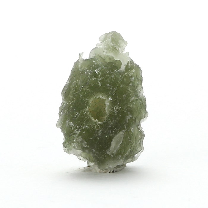 モルダバイト原石 8.5ct スノーフレーク Brusna産 送料無料 