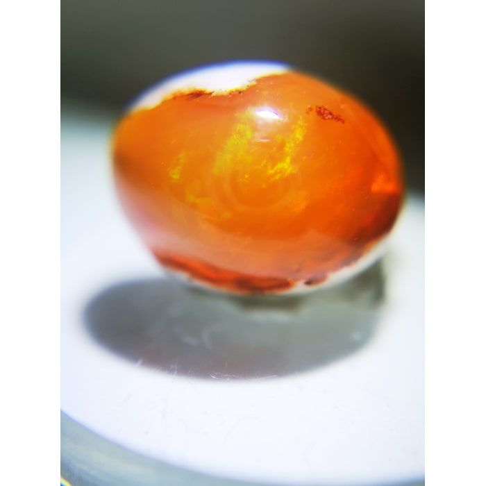 新入荷!!オレンジファイヤーオパール カンテラオパール ルース 7.5ct 送...