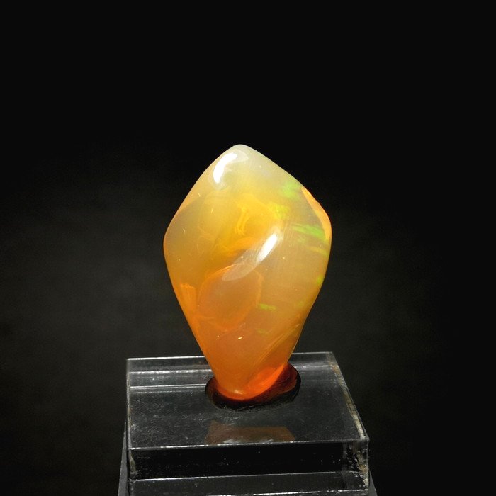 最新入荷!!ユニークなインクルージョン メキシカンオパール ルース 24ct M...