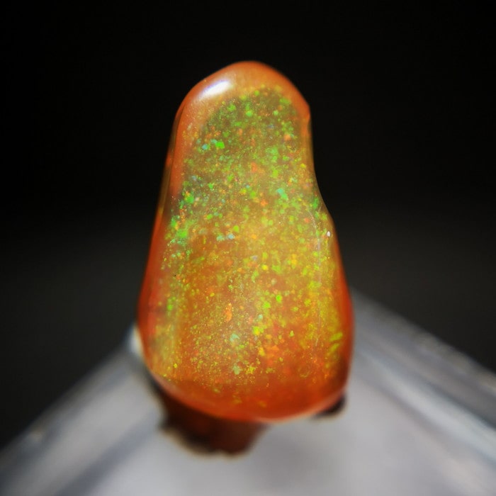 最新入荷!!素晴らしいピンフラッシュ!!ファイヤーオパール ルース 2.2ct M...
