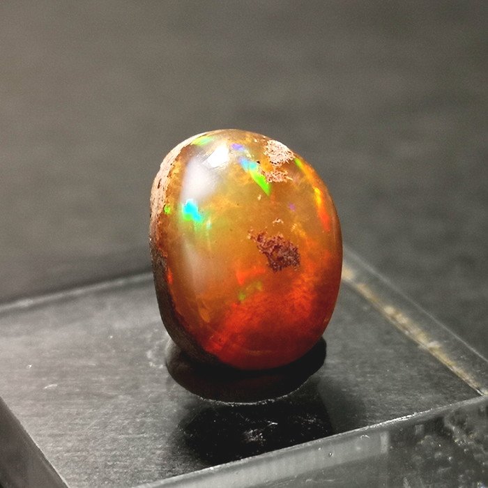 最新入荷!!綺麗なフラッシュ カンテラオパール ルース 5ct Mexico産 送料...
