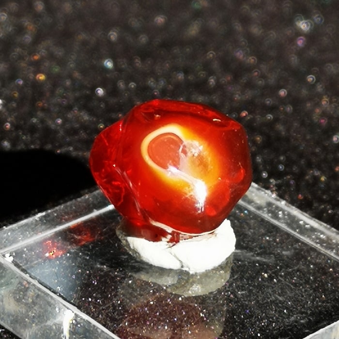 最新入荷!!極上レッド!!ファイヤーオパール エッグイン ルース 8.6ct Mexi...