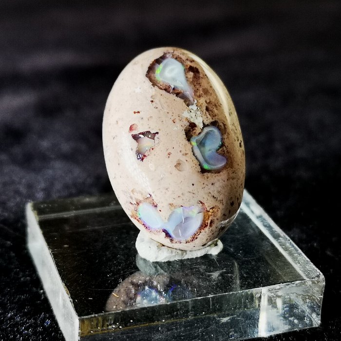 最新入荷!!ユニークな模様が魅力的なカンテラオパール ルース 14.5ct Mexi...