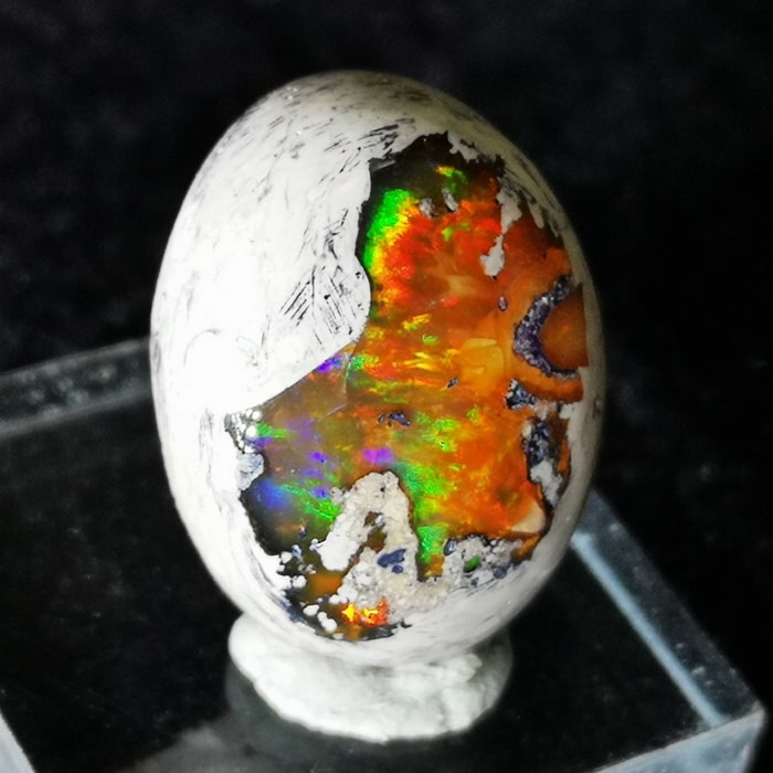 最新入荷!!とても希少な再構築カンテラオパール ルース 15.7ct ④ Me...