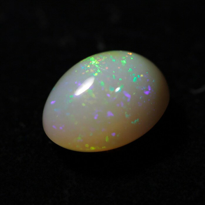 ホワイトプレシャススターオパール ルース カボーション 4.65 ct 送料...