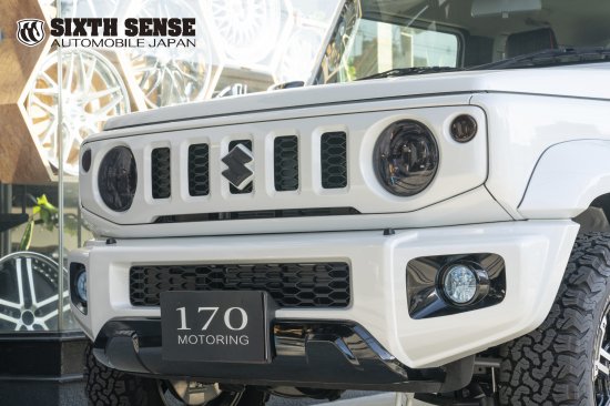 ジムニー　ジムニーシエラ　フォグランプカバー　イエロー/ブルー　JB64/74