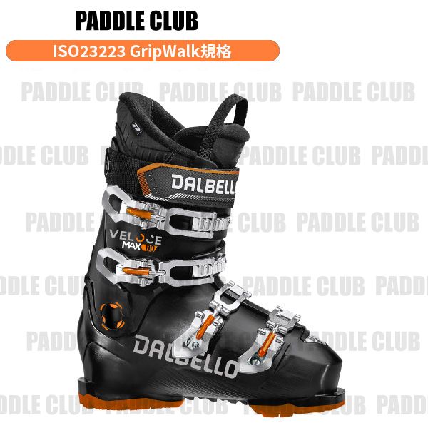 DALBELLO ダルベロ スキーブーツ 24-25 VELOCE MAX GW 80 ベローチェマックスGW 80 GripWalk規格(ISO23223) 快適設計(ラスト101mm以上) ゲレンデ リゾート 初・中級者向け