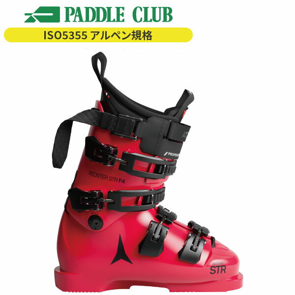 ATOMIC アトミック スキーブーツ 25-26 REDSTER STR F4 レッドスターSTR F4 アルペン規格(ISO5355) レーシング・選手用設計(ラスト95mm以下) レース 基礎スキー FIS対応