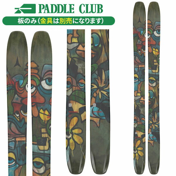 ATOMIC アトミック 25-26 Bent 110 ベント110 板のみモデル 金具別売（セットで同時購入の場合、取付工賃無料） パウダー フリーライド バックカントリー スキー板